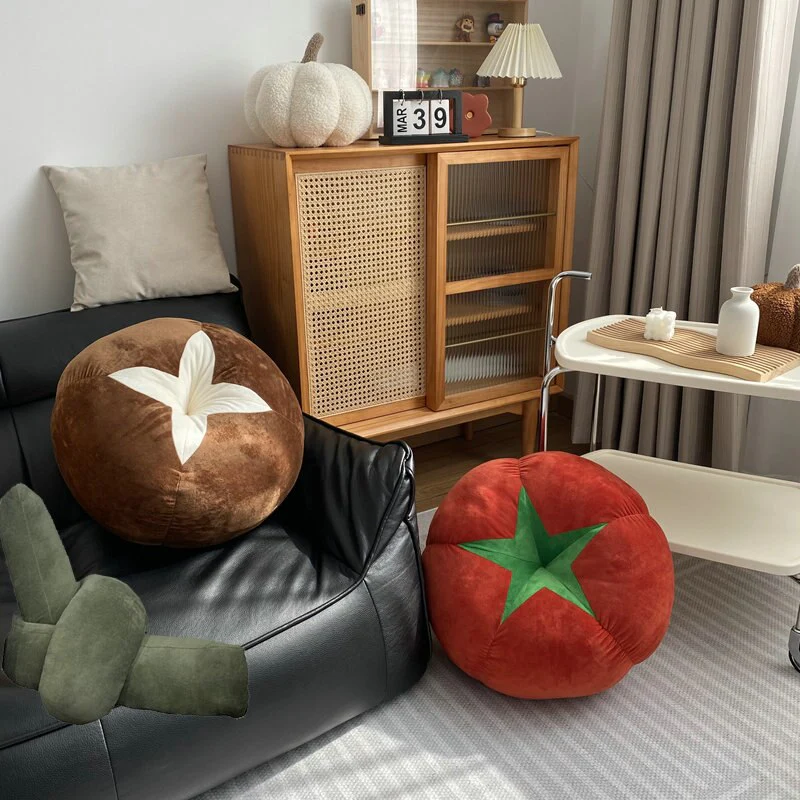 Fluffy Vegetable Cushions - Image 5