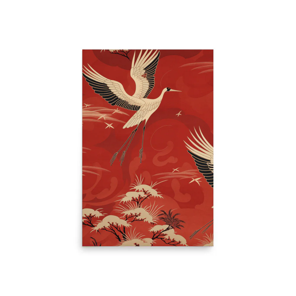 Flying Cranes