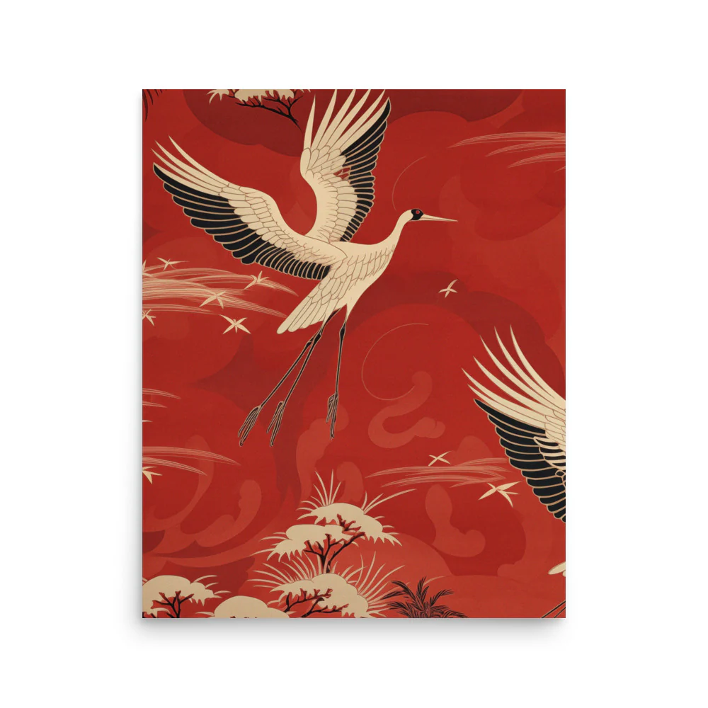 Flying Cranes - Image 5