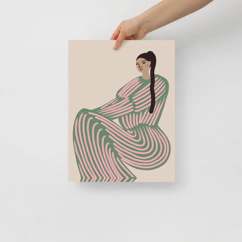Forest Green Tracksuits Wall Art - Image 2