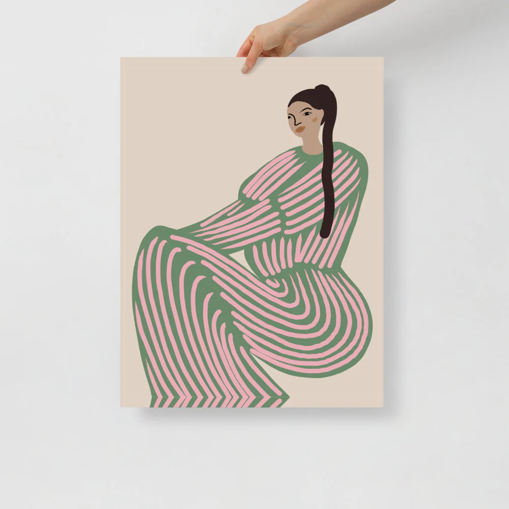 Forest Green Tracksuits Wall Art - Image 4