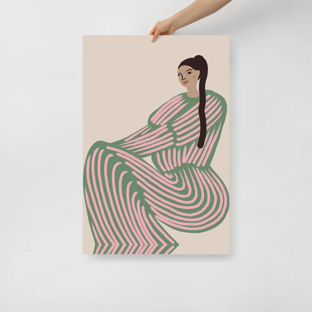 Forest Green Tracksuits Wall Art - Image 5