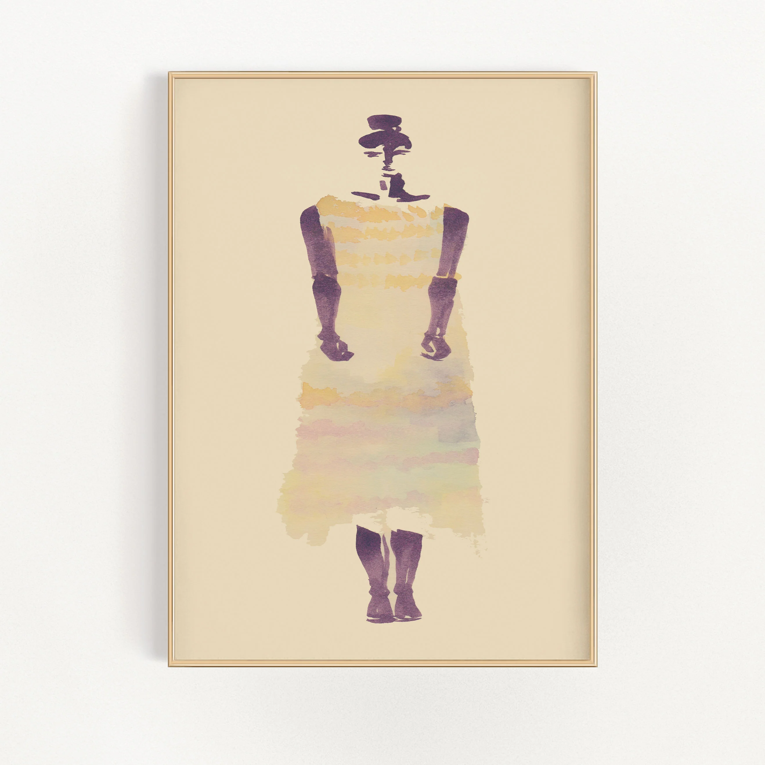 Frill Dress Wall Art