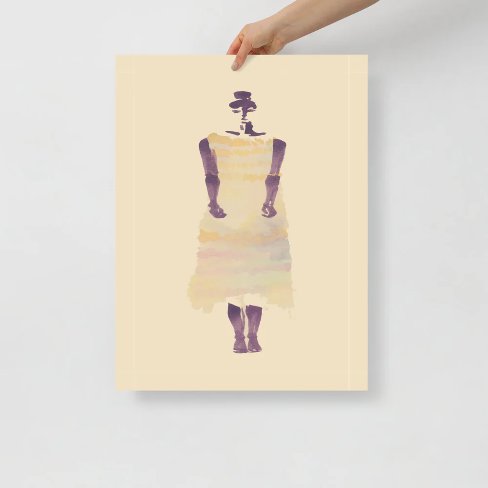 Frill Dress Wall Art - Image 5