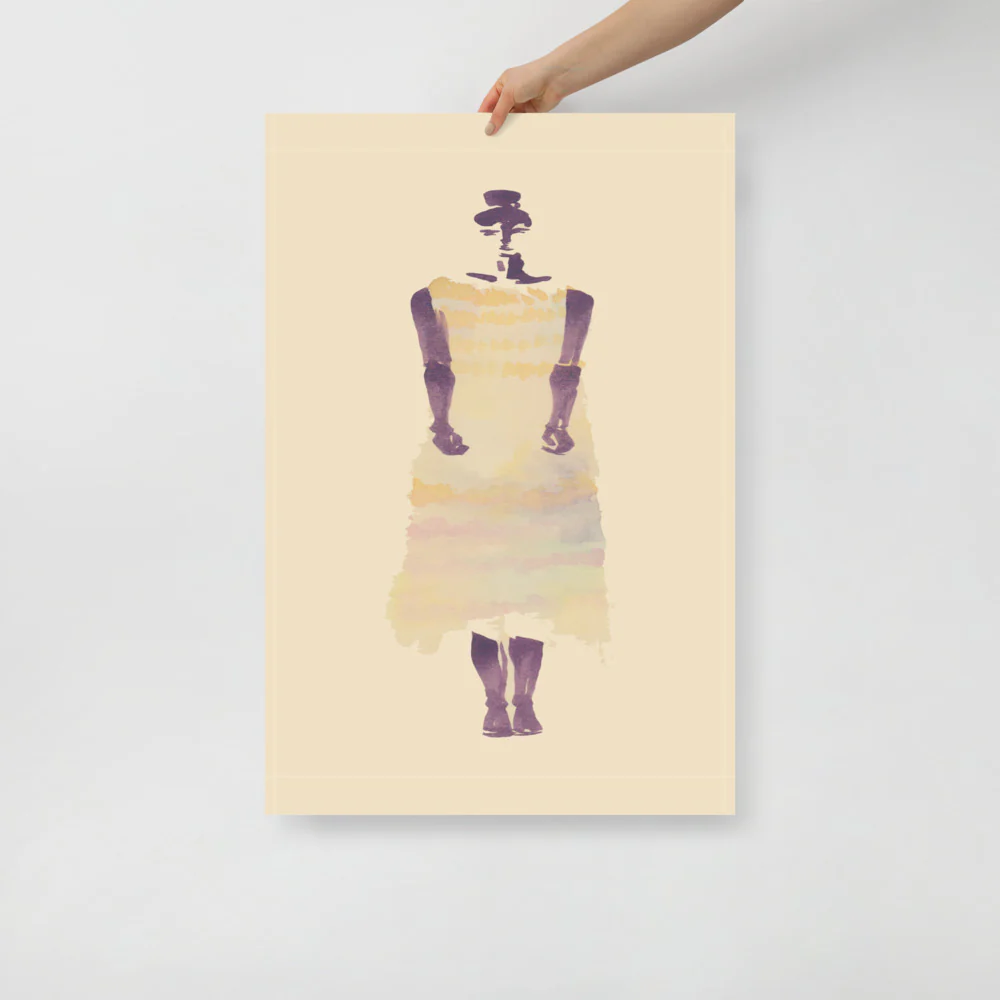 Frill Dress Wall Art - Image 6
