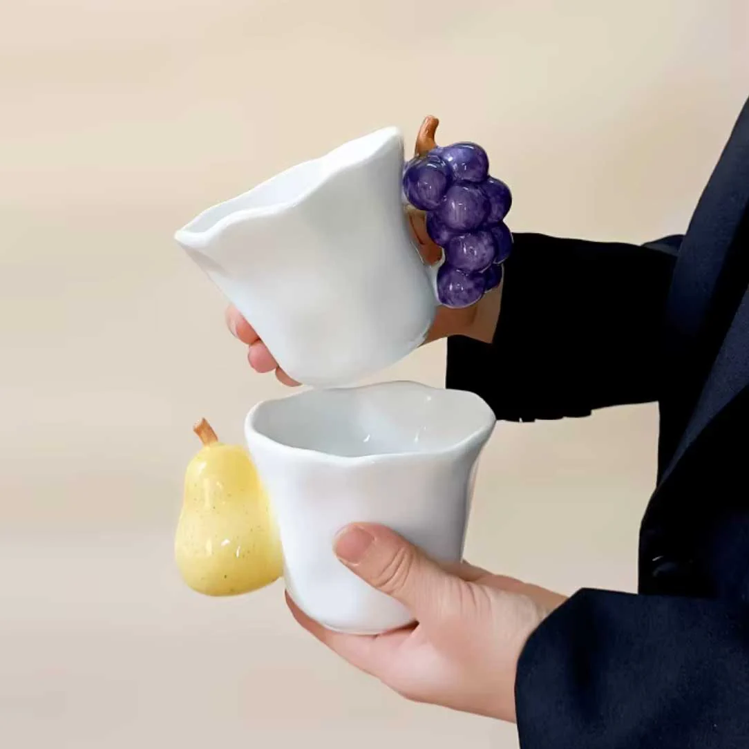Fruit Handle Ceramic Mug - Image 2