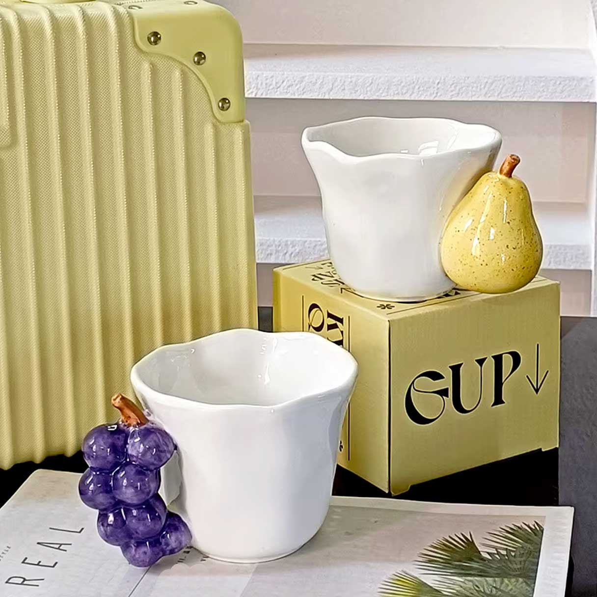 Fruit Handle Ceramic Mug - Image 4