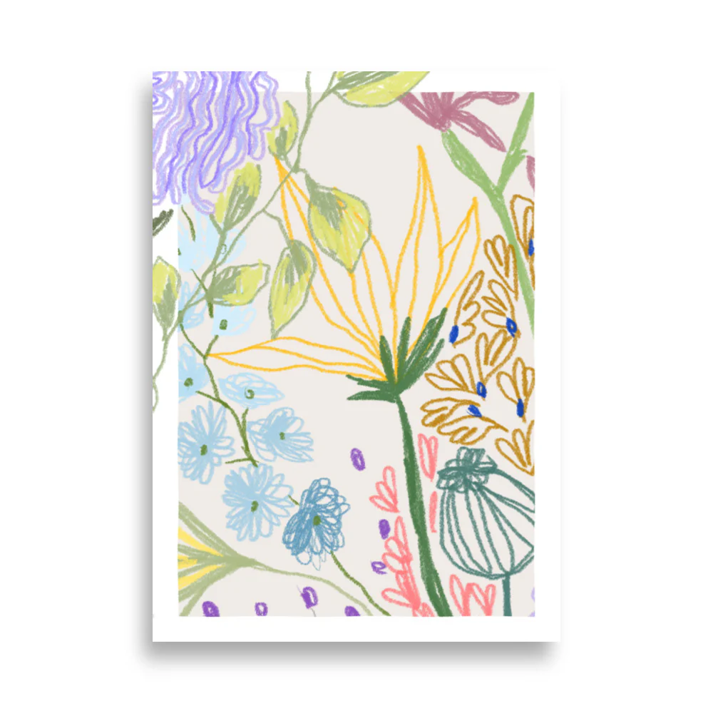 Garden Drawing 01 - Image 4