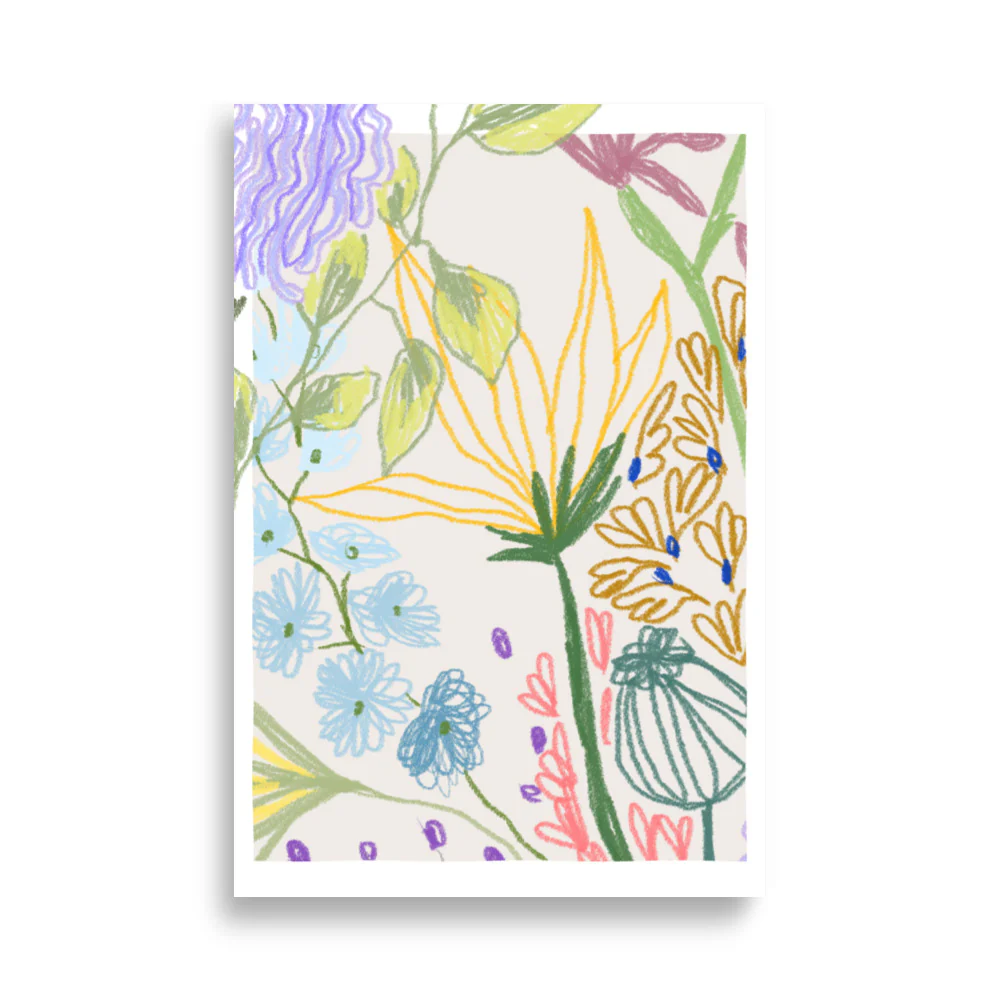 Garden Drawing 01 - Image 5