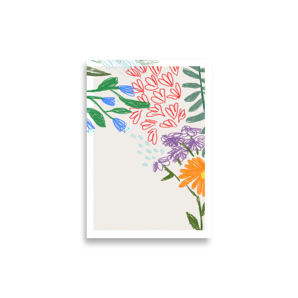 Garden Drawing 03 - Image 2