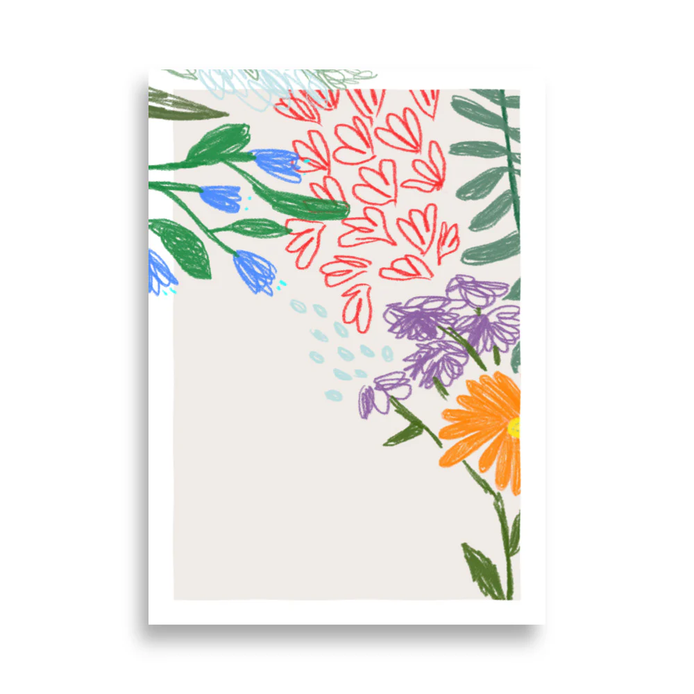 Garden Drawing 03 - Image 4