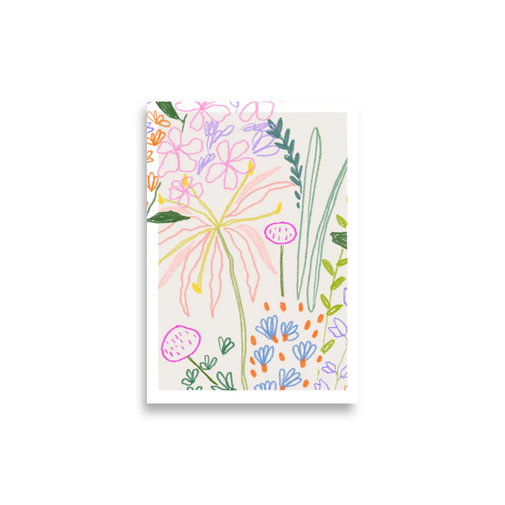 Garden Drawing 04 - Image 2
