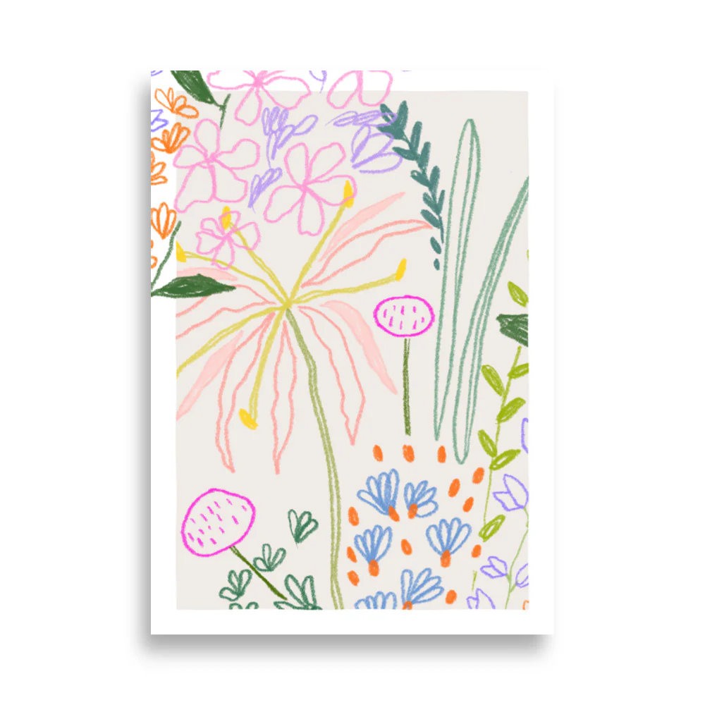 Garden Drawing 04 - Image 4