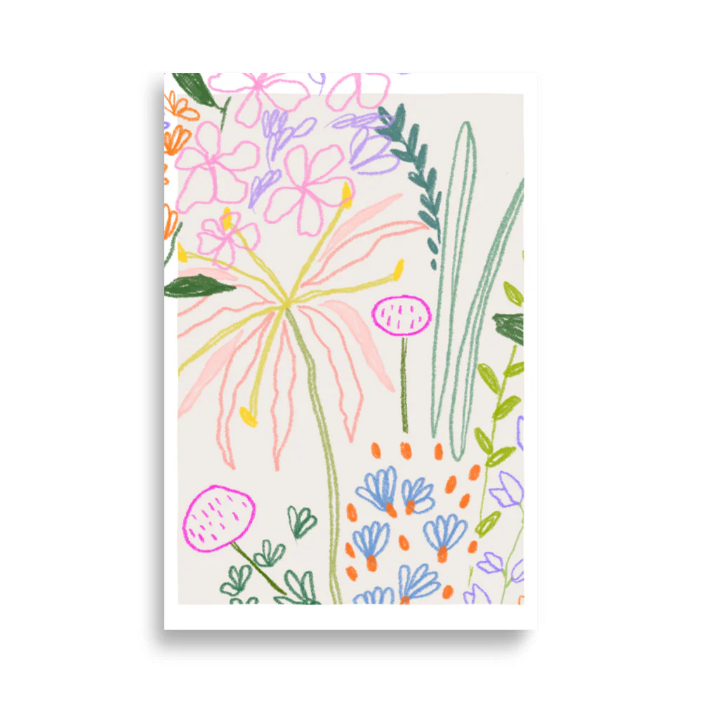 Garden Drawing 04 - Image 5