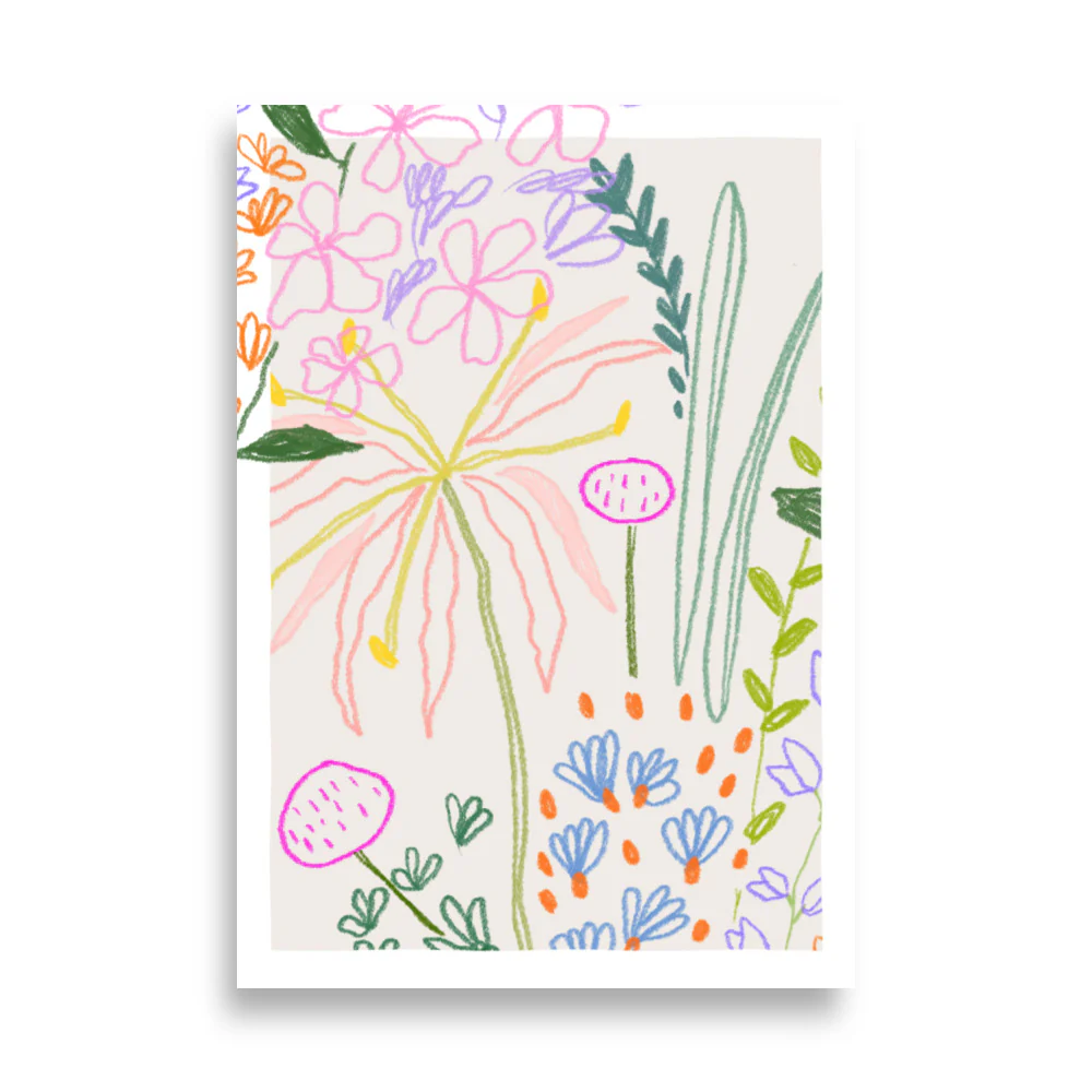 Garden Drawing 04 - Image 6