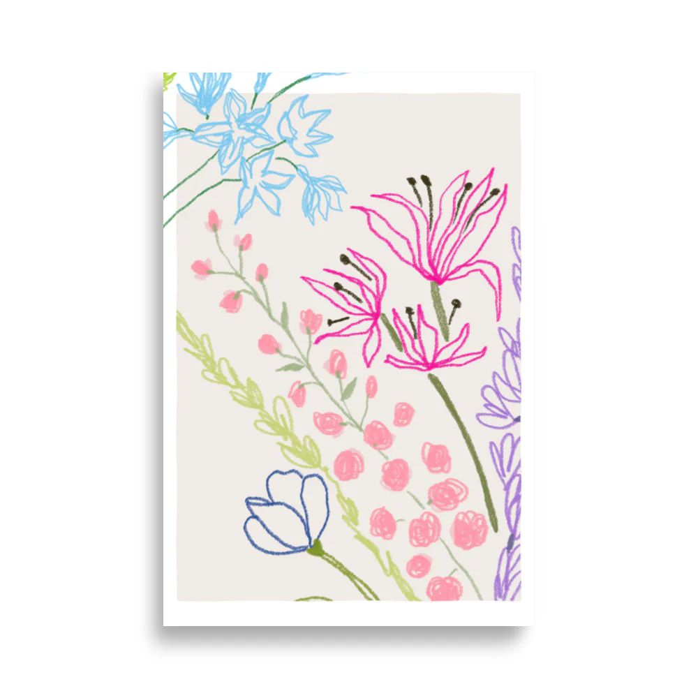 Garden Drawing 05 - Image 5