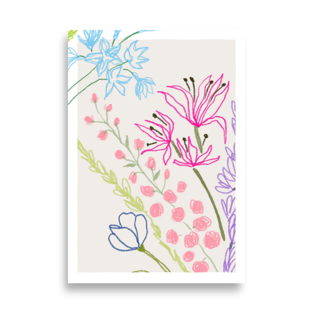 Garden Drawing 05 - Image 6