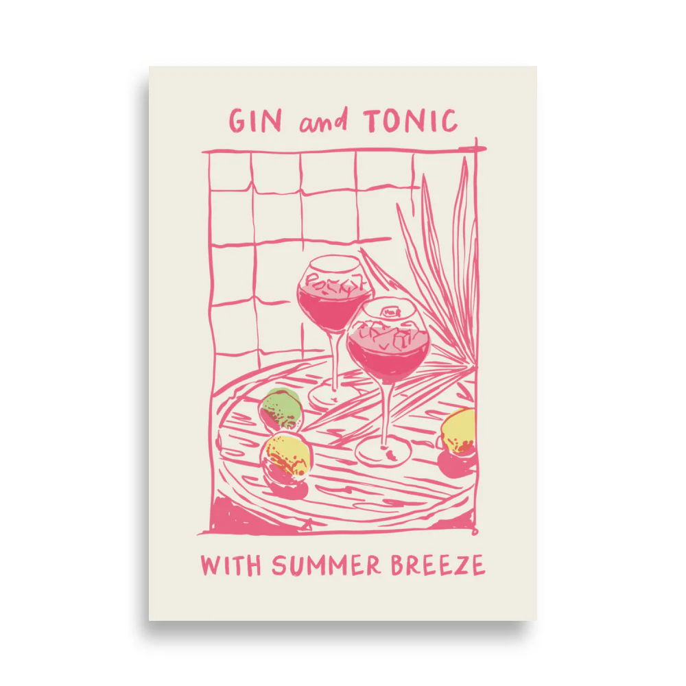 Gin and Tonic with Summer Breeze