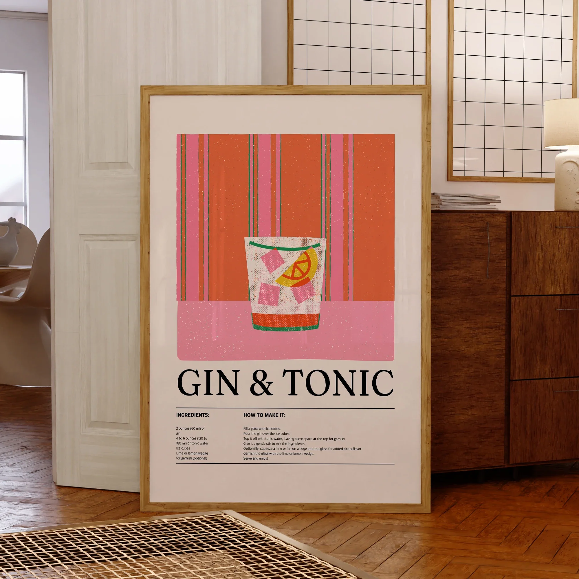 Gin & Tonic Wall Art - Image 2