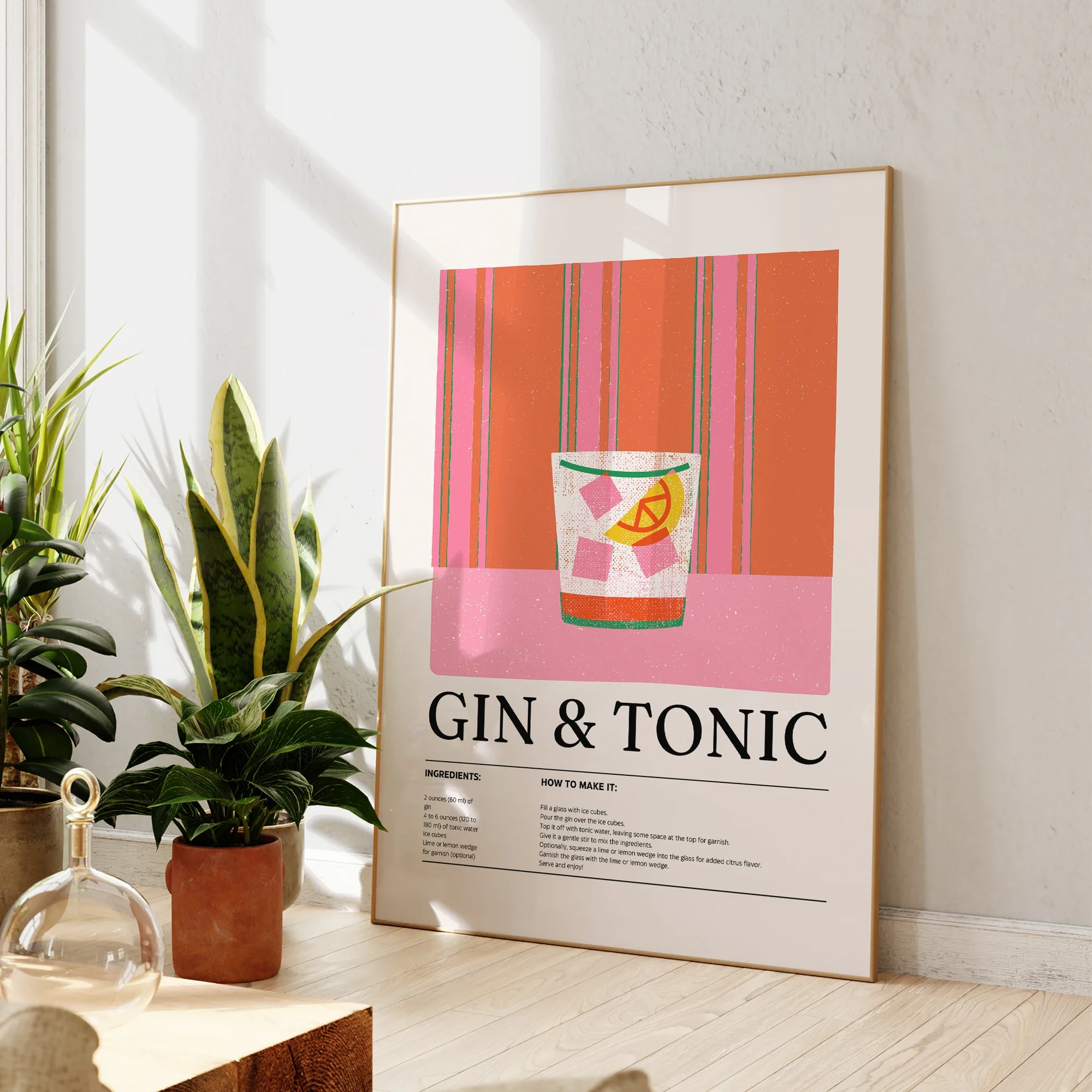 Gin & Tonic Wall Art - Image 3