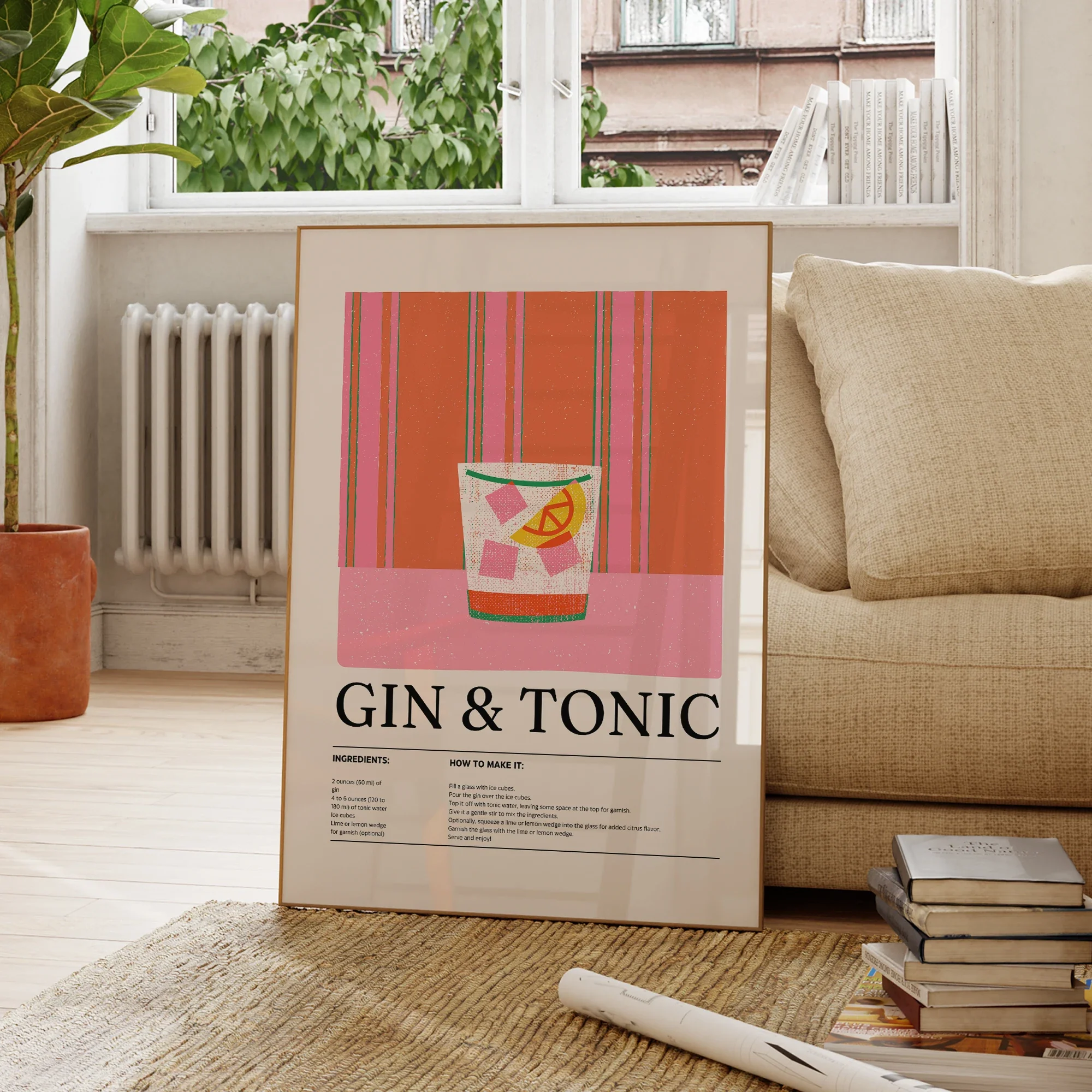 Gin & Tonic Wall Art - Image 4