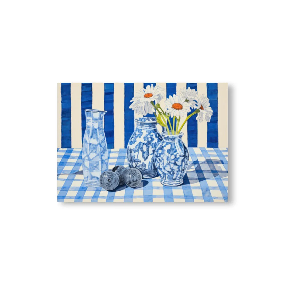 Gingham Table Cloth - Image 2