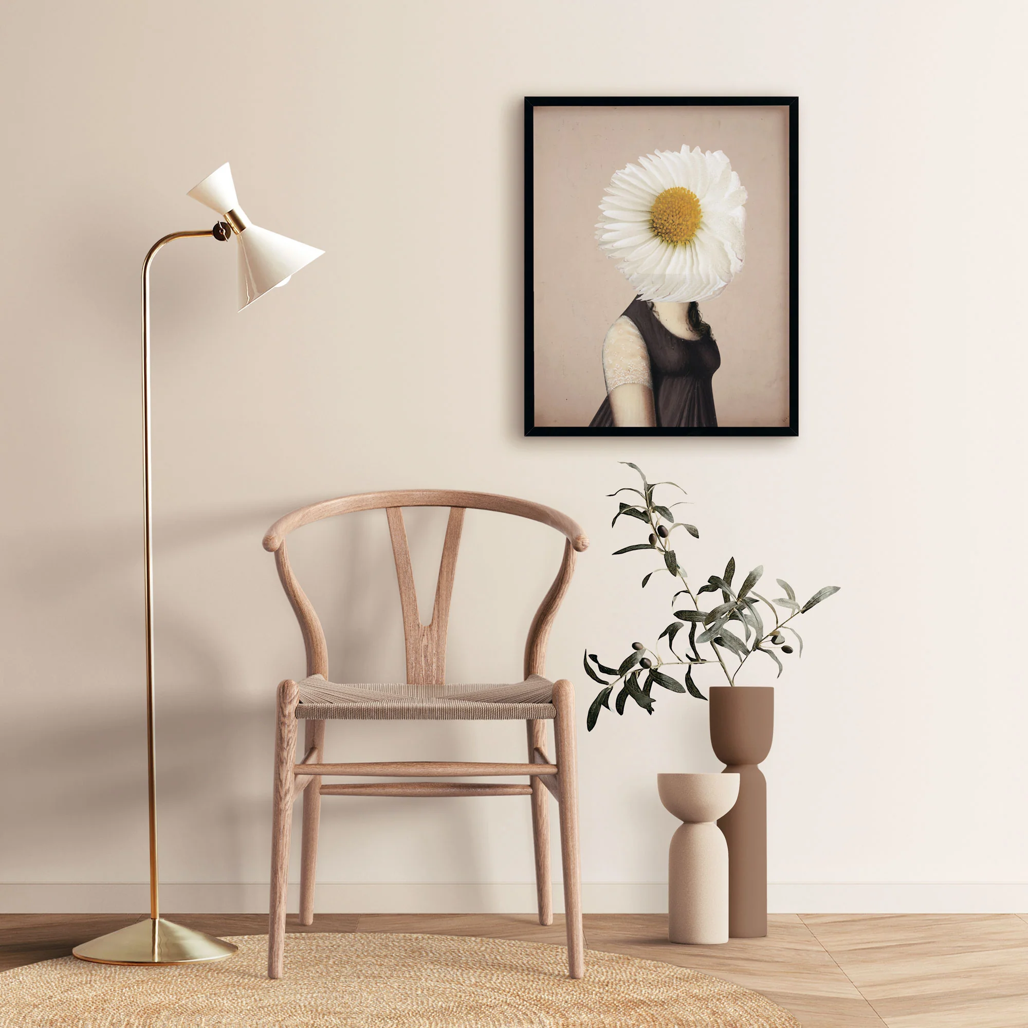 Girl With Daisy - Image 2