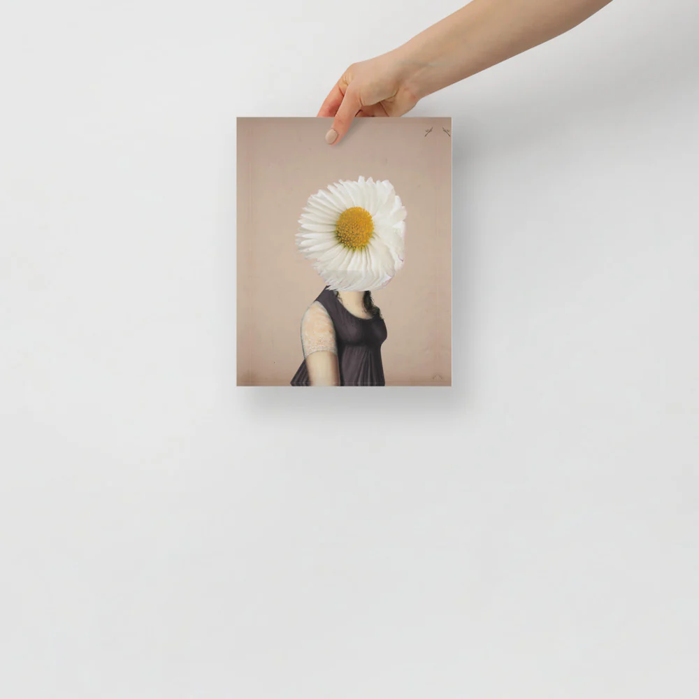 Girl With Daisy - Image 3