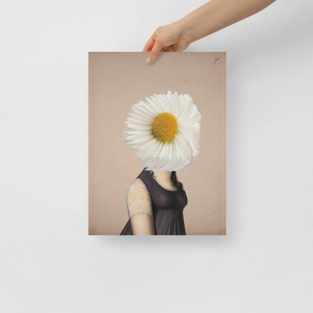 Girl With Daisy - Image 6