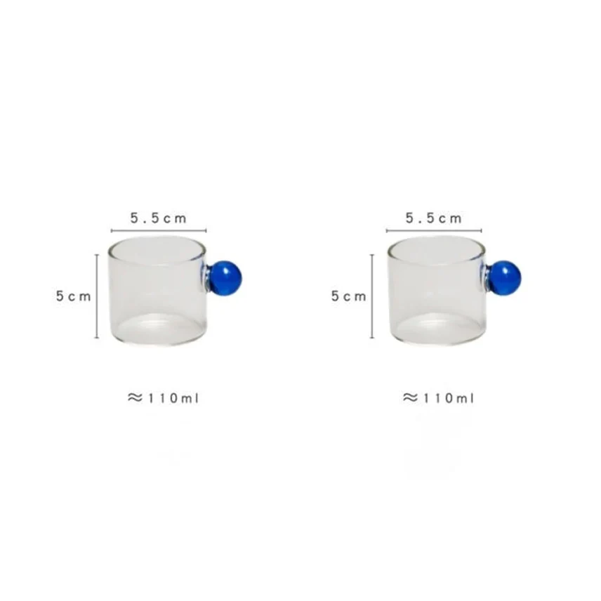Globe Handle Glass Espresso Cup - Image 14