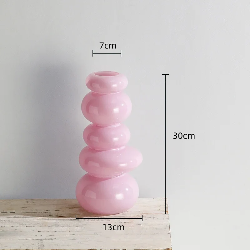 Glass Pebble Vase - Image 10