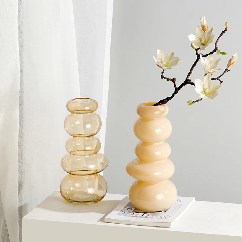 Glass Pebble Vase - Image 5