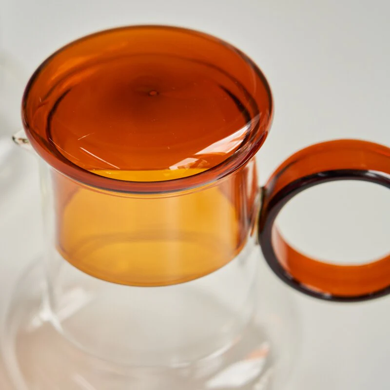 Glass Pitcher Jug + Cup Set - Image 13