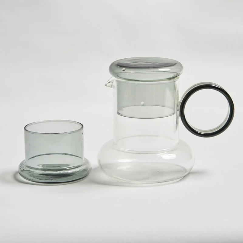 Glass Pitcher Jug + Cup Set - Image 22