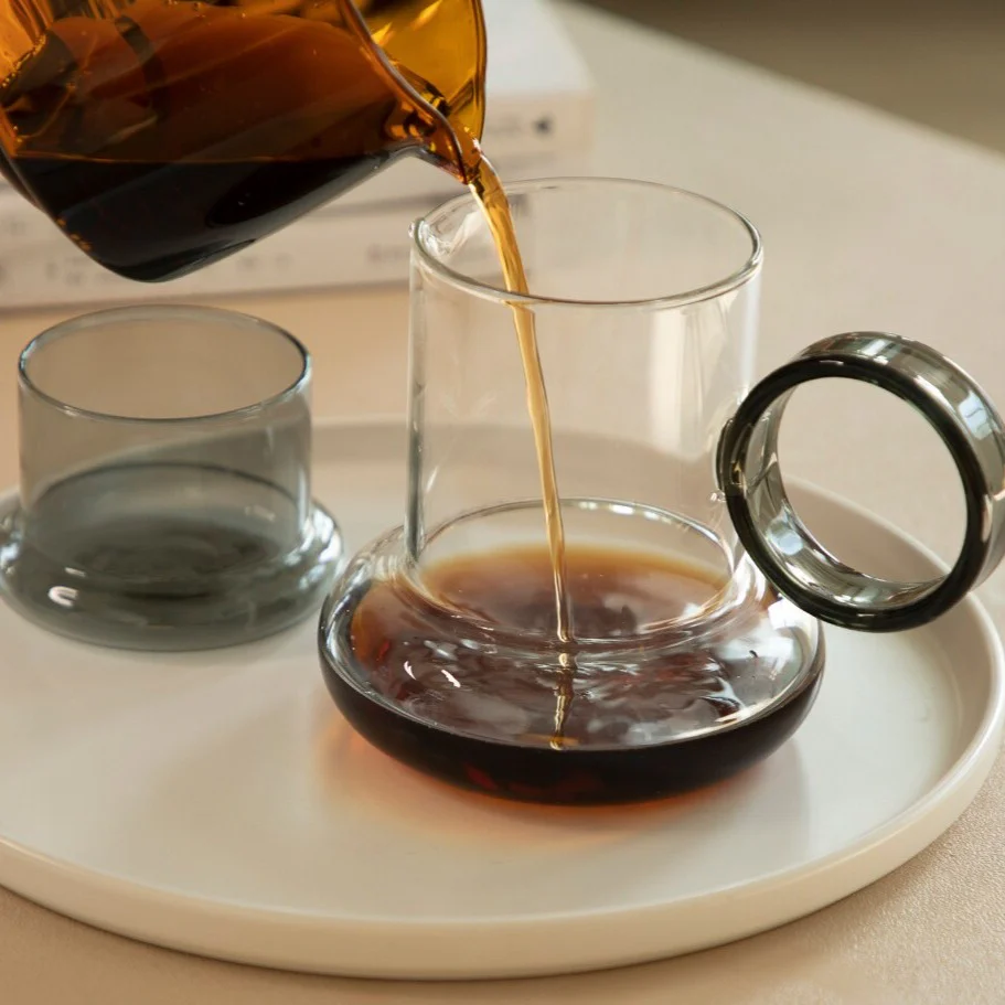 Glass Pitcher Jug + Cup Set - Image 26