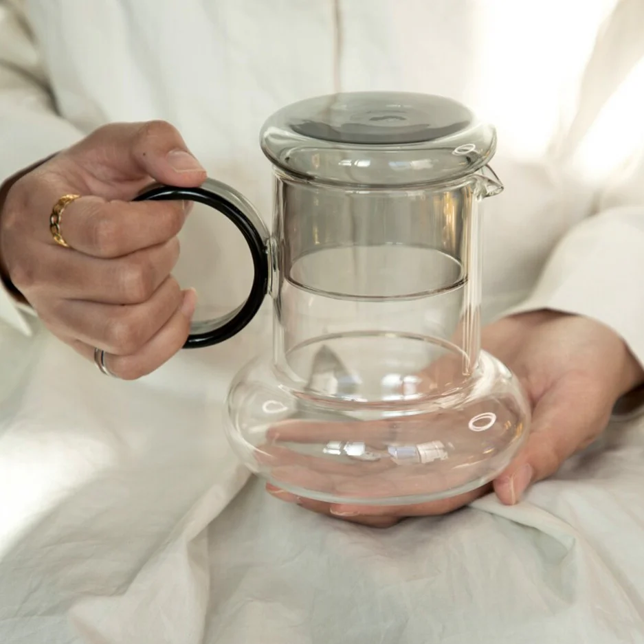 Glass Pitcher Jug + Cup Set - Image 29