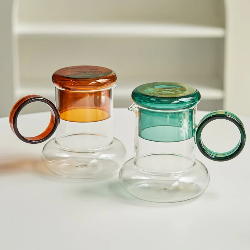 Glass Pitcher Jug + Cup Set - Image 6