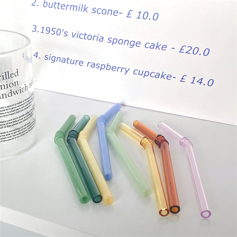 Glass Straw - Set of 4 - Image 3