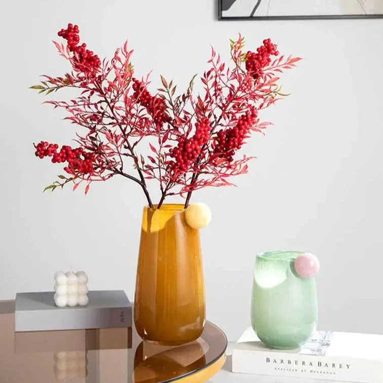 Globe Glass Chubby Vase - Image 11