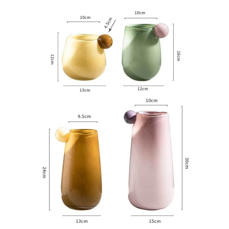 Globe Glass Chubby Vase - Image 5