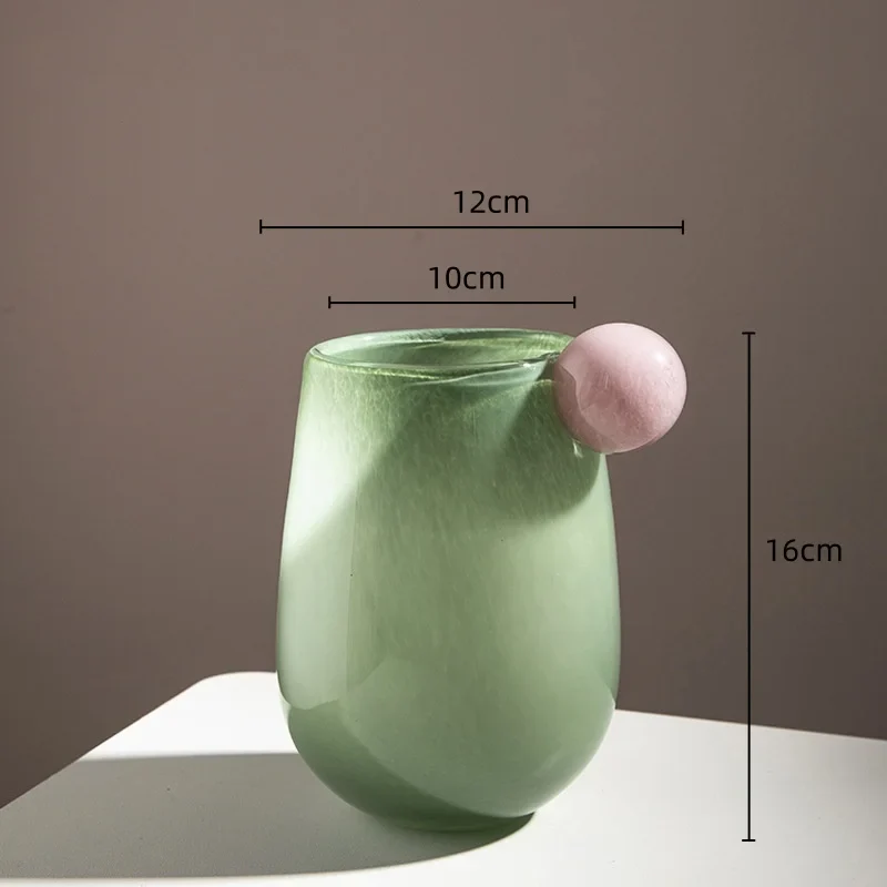 Globe Glass Chubby Vase - Image 7
