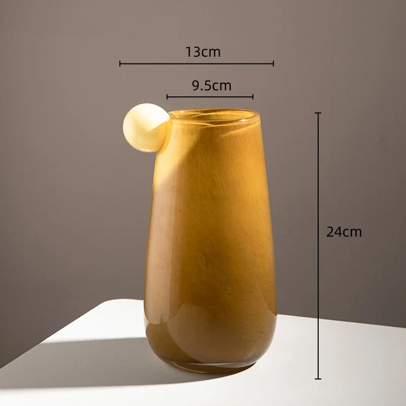 Globe Glass Chubby Vase - Image 8