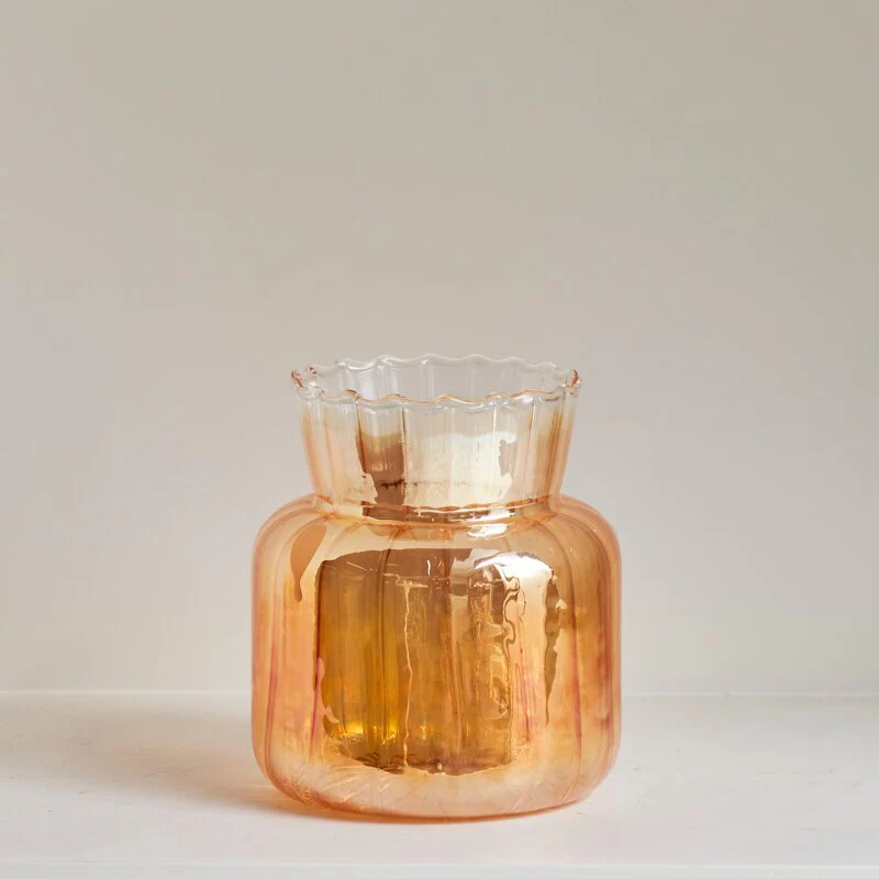 Gold Coat Glass Vase - Image 10