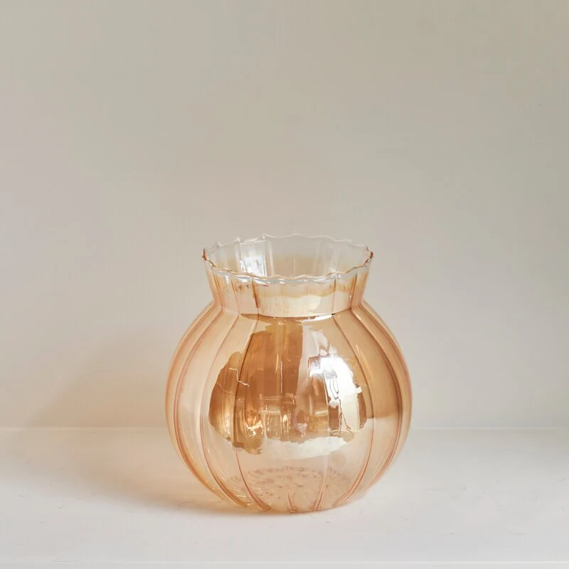 Gold Coat Glass Vase - Image 11