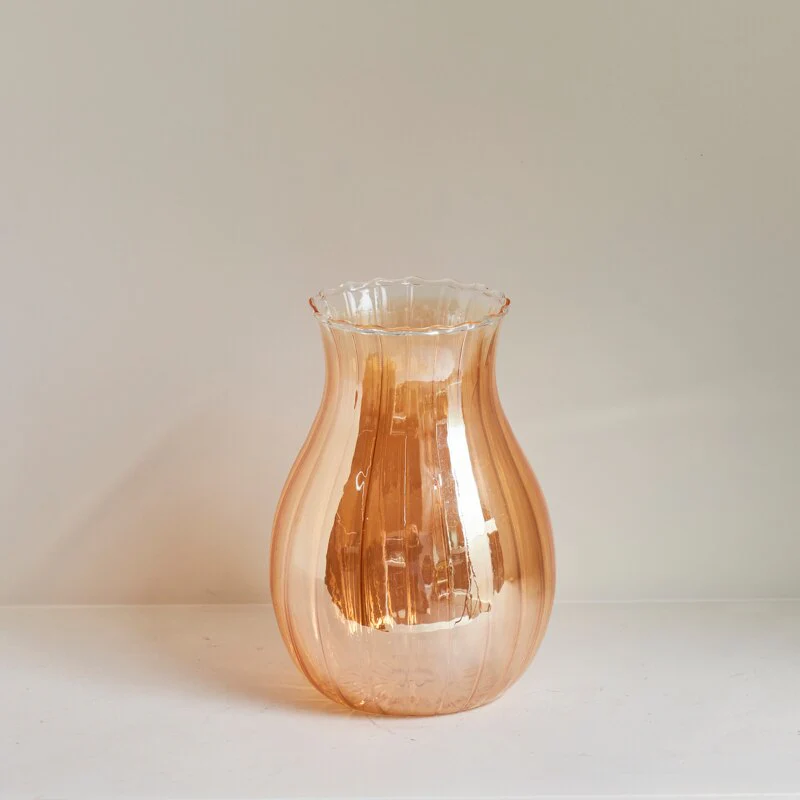 Gold Coat Glass Vase - Image 12