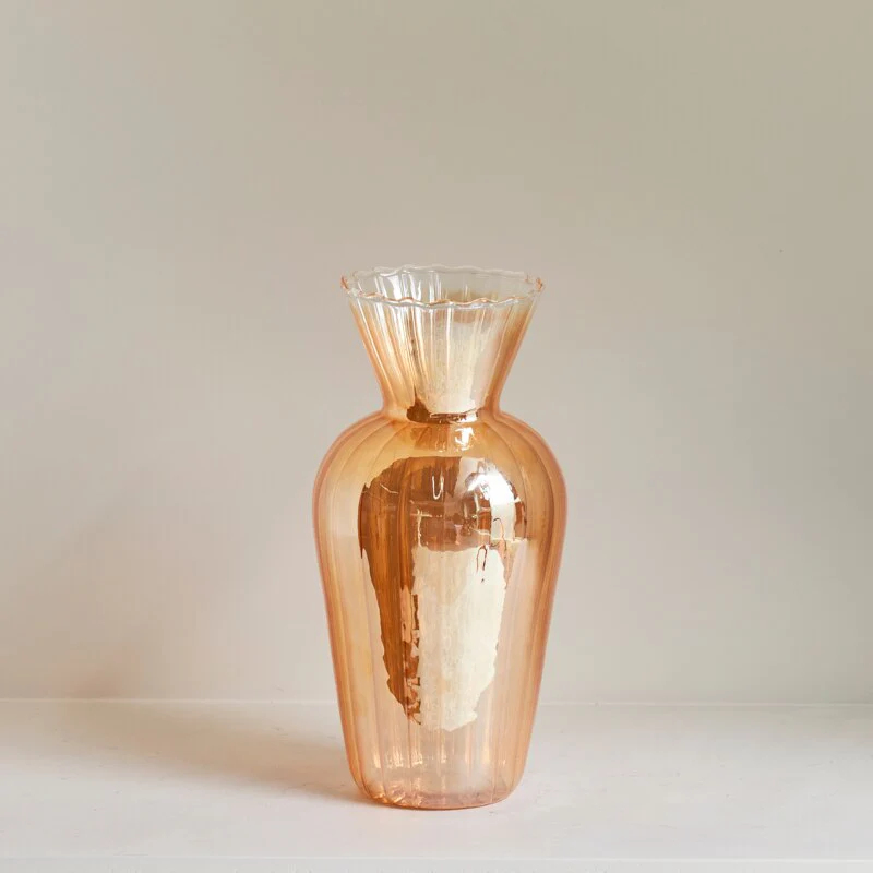 Gold Coat Glass Vase - Image 14