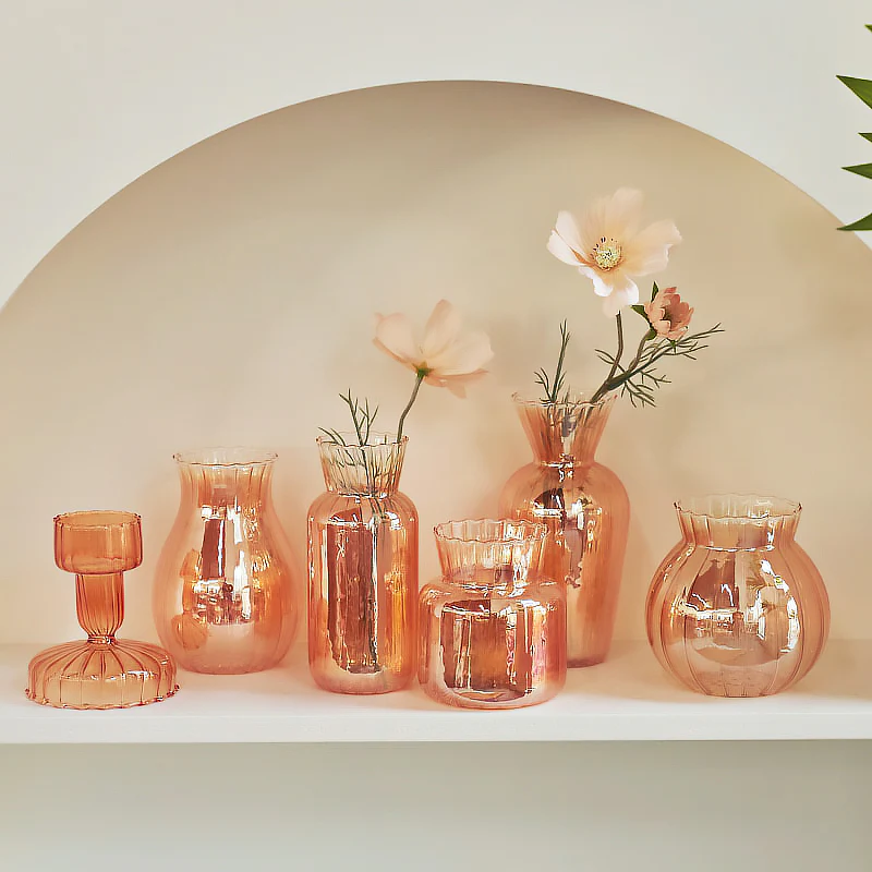 Gold Coat Glass Vase - Image 2