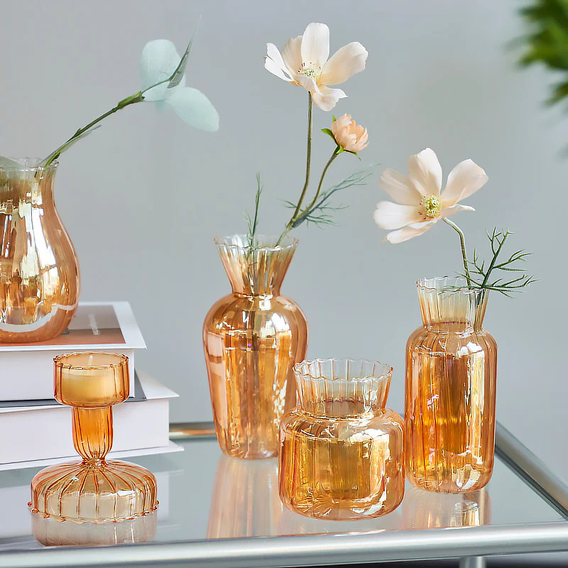 Gold Coat Glass Vase - Image 4