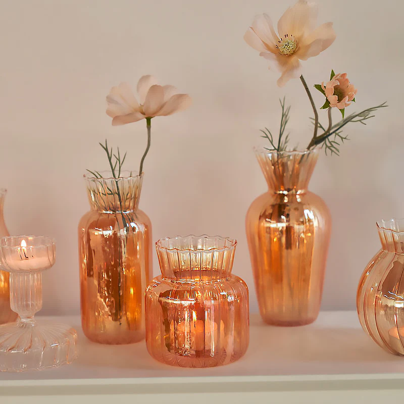 Gold Coat Glass Vase - Image 6