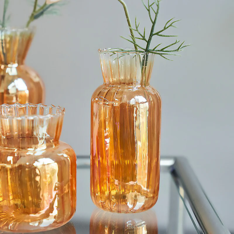 Gold Coat Glass Vase - Image 7